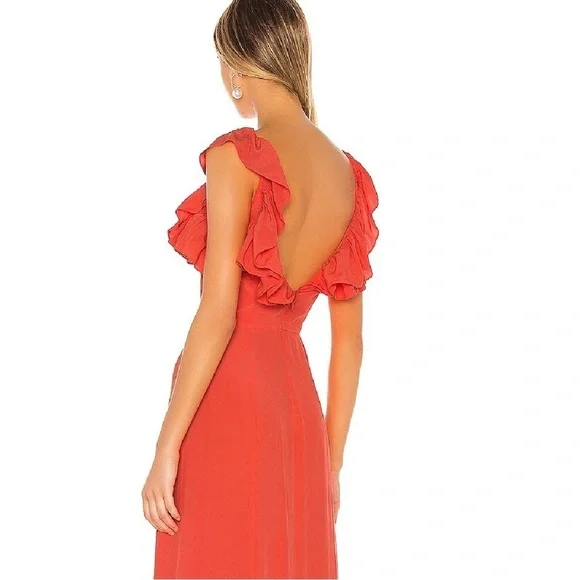 Revolve Lovers + Friends Mila Maxi Dress Size Small